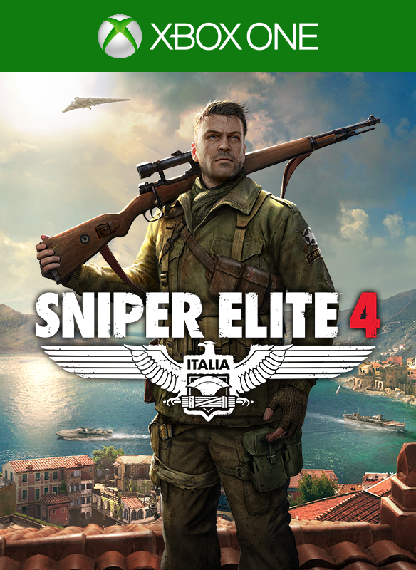 Sniper Elite 4 box art for Xbox One